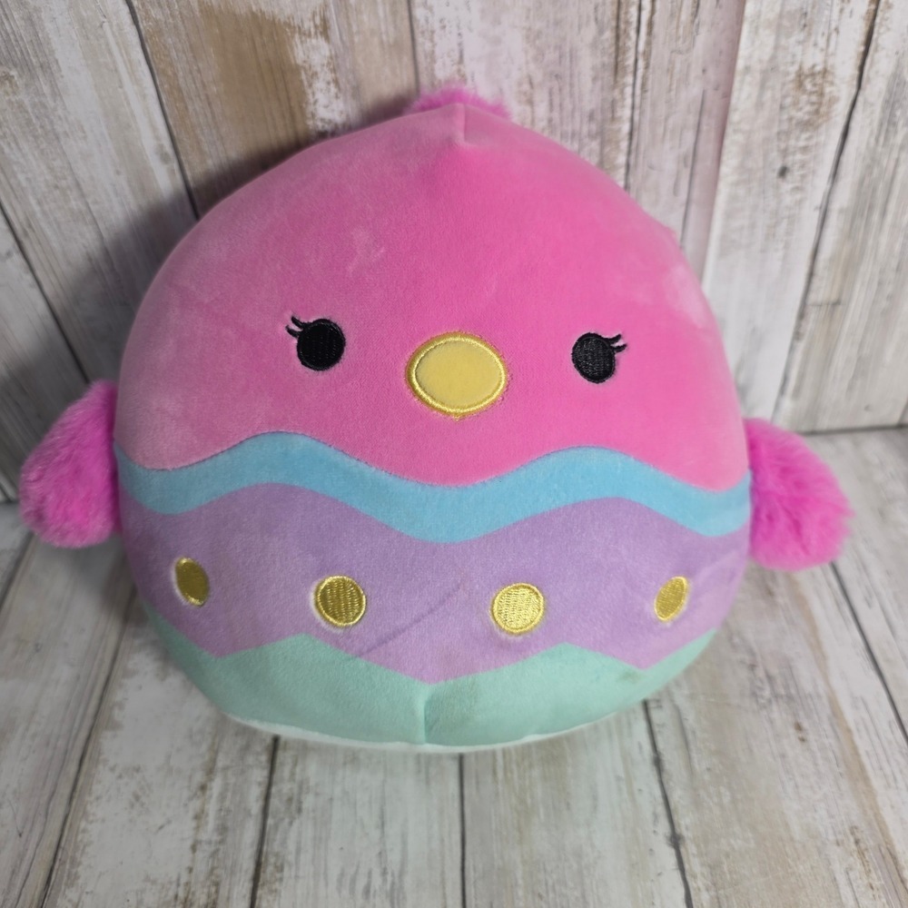 Squishmallows 8 Inch Empressa the Pink Chick Easter Egg Plush Stuffed Animal NEW - Picture 3 of 5